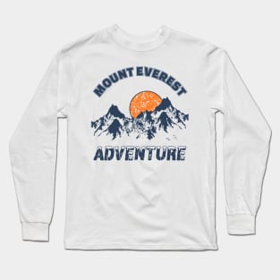 Mount Everest Adventure Long Sleeve T-Shirt